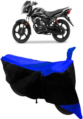 THE REAL ARV Waterproof Two Wheeler Cover for TVS(Victor New, Blue, Black)