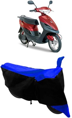 HEMSKAR Waterproof Two Wheeler Cover for Avon(E Scoot, Blue, Black)