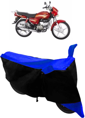 THE REAL ARV Two Wheeler Cover for Hero(Splendor, Blue, Black)
