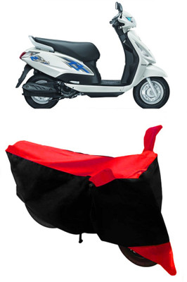 THE REAL ARV Two Wheeler Cover for Suzuki(Swish, Red, Black)