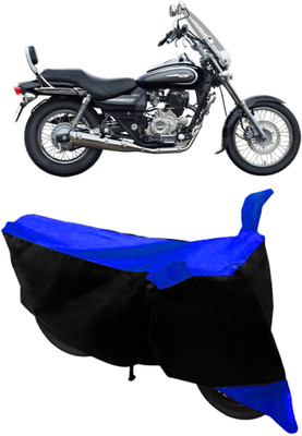 THE REAL ARV Two Wheeler Cover for Bajaj(Avenger 220 Cruise, Blue, Black)