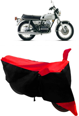 THE REAL ARV Two Wheeler Cover for Yamaha(RD 350, Red, Black)
