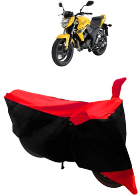 THE REAL ARV Two Wheeler Cover for Mahindra(Stallio, Red, Black)