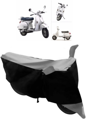 GANPRA Two Wheeler Cover for LML(Star Euro, Black, Grey)