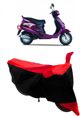 THE REAL ARV Two Wheeler Cover for Mahindra(Duro DZ, Red, Black)