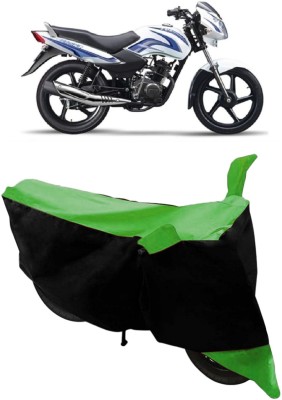 GANPRA Two Wheeler Cover for TVS(Star Sport, Black, Green)