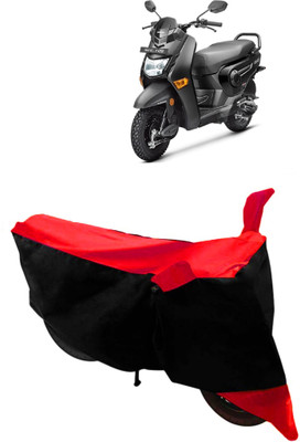 AutoGalaxy Waterproof Two Wheeler Cover for Honda(Cliq, Red, Black)
