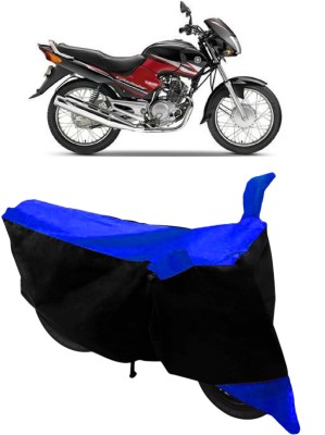 THE REAL ARV Two Wheeler Cover for Yamaha(Gladiator, Blue, Black)