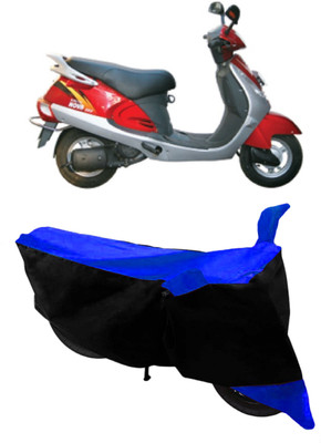 THE RAL ARV Two Wheeler Cover for Kinetic(Nova, Blue, Black)