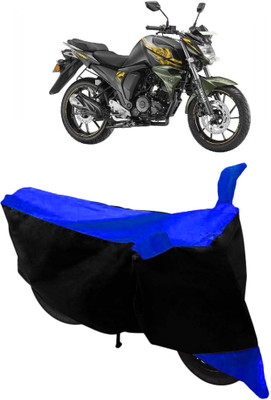 HEMSKAR Two Wheeler Cover for Yamaha(FZ-S, Blue, Black)