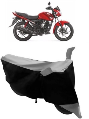 GANPRA Two Wheeler Cover for Suzuki(Sling Shot, Black, Grey)