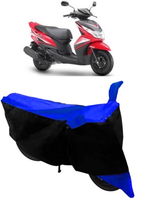 THE REAL ARV Two Wheeler Cover for Yamaha(Ray Z, Blue, Black)