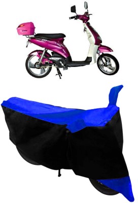 HEMSKAR Waterproof Two Wheeler Cover for Avon(E Lite, Blue, Black)