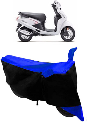 THE REAL ARV Two Wheeler Cover for Hero(Pleasure, Blue, Black)