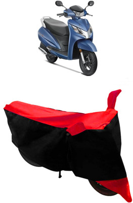 THE REAL ARV Two Wheeler Cover for Honda(Activa, Red, Black)