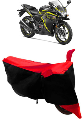 THE REAL ARV Waterproof Two Wheeler Cover for Honda(CBR 250R, Red, Black)