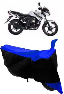 HEMSKAR Two Wheeler Cover for Yamaha(SZ X, Blue, Black)