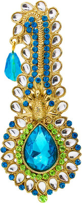 FURE Peacock Kilangi Brooch(Multicolor)