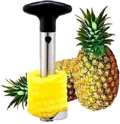 FIVANIO by JK Enterprsie Pineapple cutter Stainless steel Straight machine Pineapple Slicer(PACK OF 1 PINEAPPLE CUTTER)