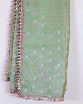 rayie collection Cotton Silk Embellished Women Dupatta