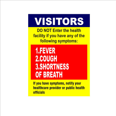 VVWV Thank You For Social Distancing Emergency Sign