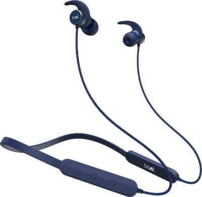 boAt Rockerz 255F Pro with Fast Charging Bluetooth Headset(Navy Blue, Wireless in the ear)