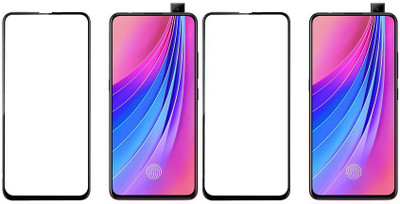 HOBBYTRONICS Edge To Edge Tempered Glass for Vivo V15 Pro(Pack of 2)