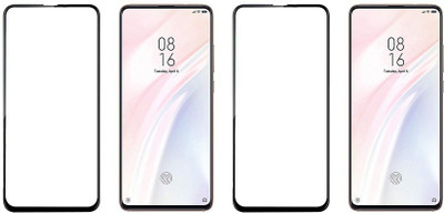 HOBBYTRONICS Edge To Edge Tempered Glass for Mi K20 Pro(Pack of 2)