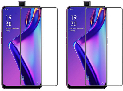 HOBBYTRONICS Tempered Glass Guard for OPPO K3(Pack of 2)