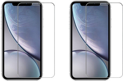 HOBBYTRONICS Tempered Glass Guard for Apple iPhone XR(Pack of 2)