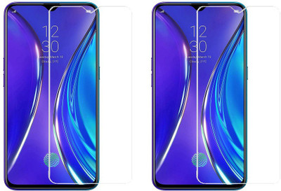 HOBBYTRONICS Tempered Glass Guard for Realme XT(Pack of 2)