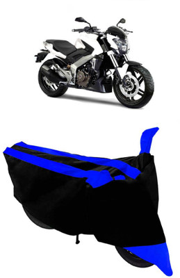 THE REAL ARV Two Wheeler Cover for Bajaj(Dominar, Blue, Black)