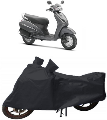 THE REAL ARV Two Wheeler Cover for Honda(Activa 3G, Black)