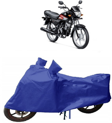 SHOPLINK Two Wheeler Cover for Honda(CD 110 Dream, Blue)