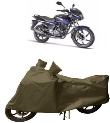 THE REAL ARV Waterproof Two Wheeler Cover for Bajaj(Pulsar 150, Green)