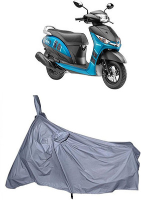 ABORDABLE Waterproof Two Wheeler Cover for Yamaha(Alpha, Silver)