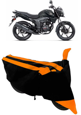 THE RAL ARV Waterproof Two Wheeler Cover for Honda(Trigger, Orange, Black)