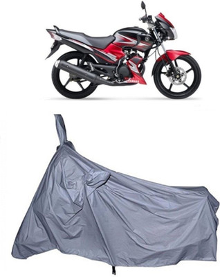 THE RAL ARV Waterproof Two Wheeler Cover for Yamaha(SS 125, Silver)