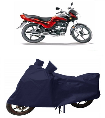 THE RAL ARV Two Wheeler Cover for Hero(Passion Plus, Blue)
