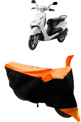 THE REAL ARV Two Wheeler Cover for Indus(Yo Xplor, Orange, Black)