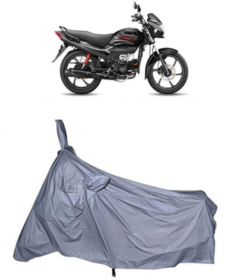 THE REAL ARV Waterproof Two Wheeler Cover for Hero(Passion Pro, Silver)