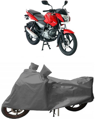 THE RAL ARV Two Wheeler Cover for Bajaj(Pulsar 150 DTS-i, Grey)