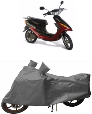 ABORDABLE Two Wheeler Cover for Indus(Yo Electron, Grey)