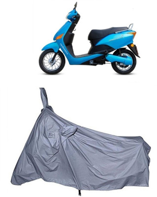 THE RAL ARV Waterproof Two Wheeler Cover for Hero(Electric Optima, Silver)