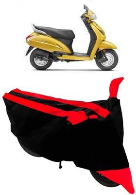 THE REAL ARV Waterproof Two Wheeler Cover for Honda(Activa 5G, Red, Black)