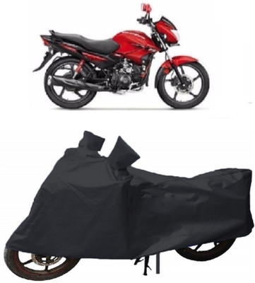ABORDABLE Waterproof Two Wheeler Cover for Hero(Glamour FI, Black)