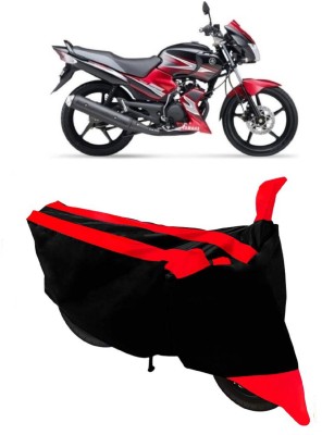 HEMSKAR Waterproof Two Wheeler Cover for Yamaha(SS 125, Red, Black)