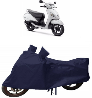 THE RAL ARV Two Wheeler Cover for TVS(Jupiter, Blue)