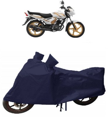 THE REAL ARV Waterproof Two Wheeler Cover for TVS(Star City, Blue)