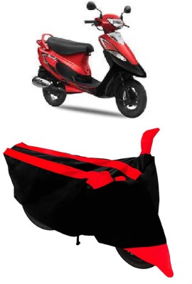 SHOPLINK Waterproof Two Wheeler Cover for Indus(Yo Spark, Red, Black)